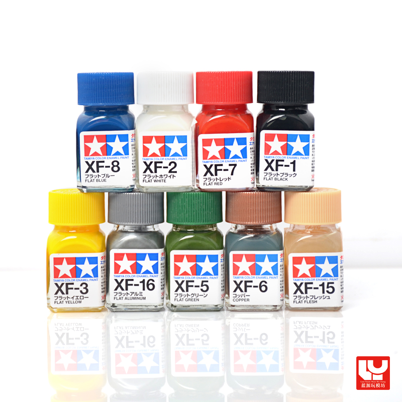 Tamiya Model Paint Set - 10ML FX1-FX29 Waterbasis Matte Panel Liner