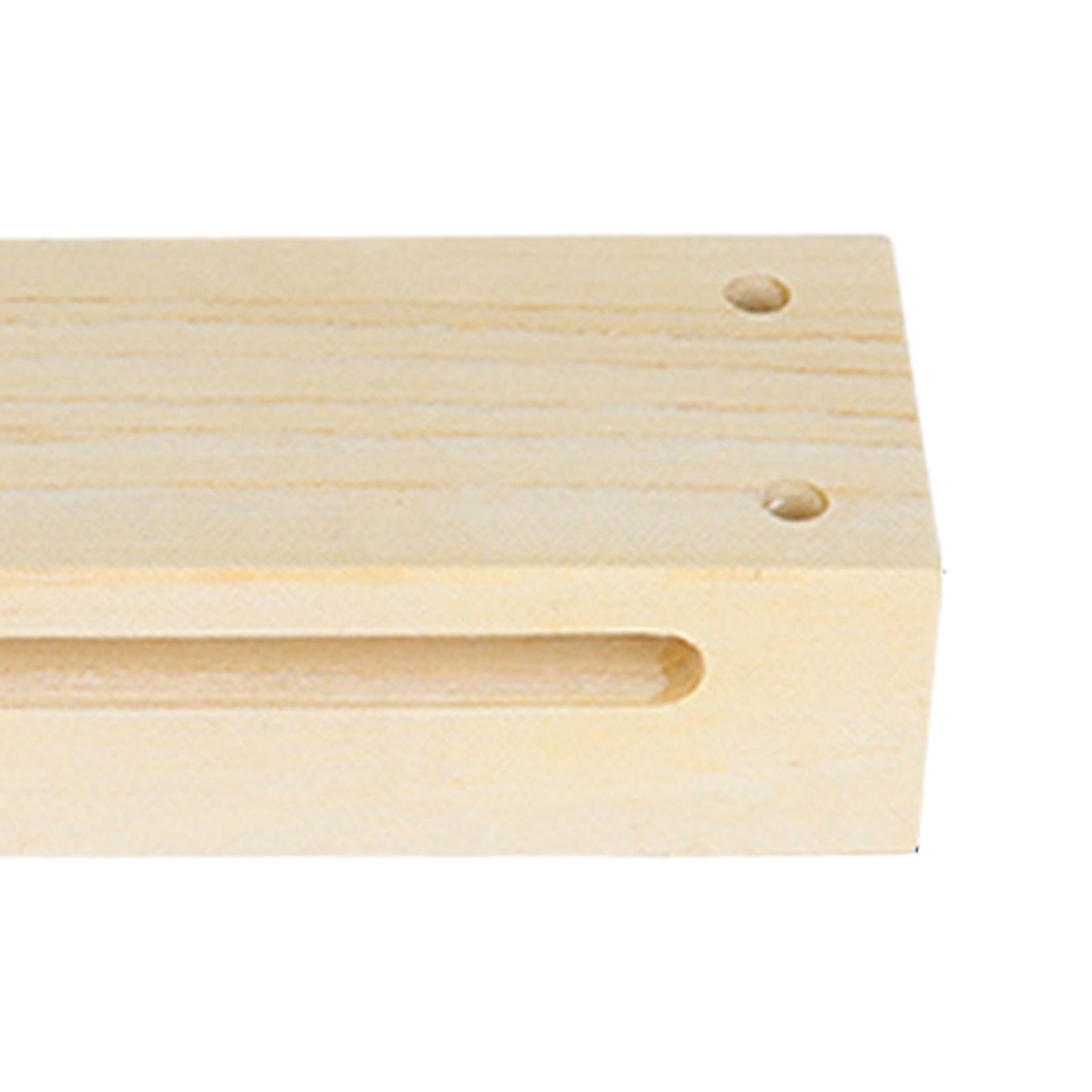 Kids Education Group - Muzikaal percussieblok, houten ritme-instrument, educatief speelgoed