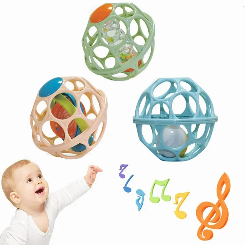 Kids Education Mobile - Baby Hand Rammelaar Zachte Bal Speelgoed