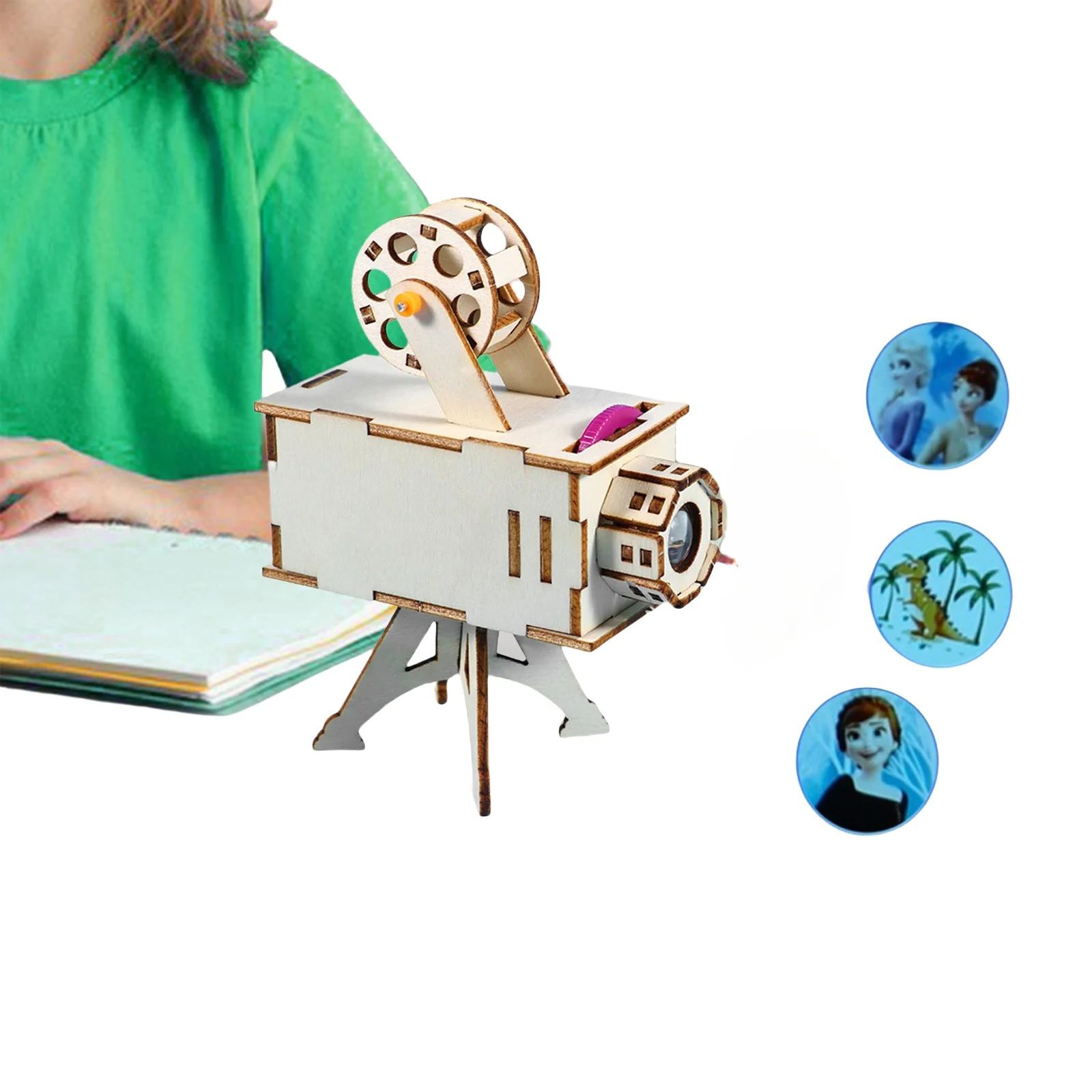 Drawing Projector Kids - DIY Houten Wetenschapsproject Model Kit Wetenschapsexperiment
