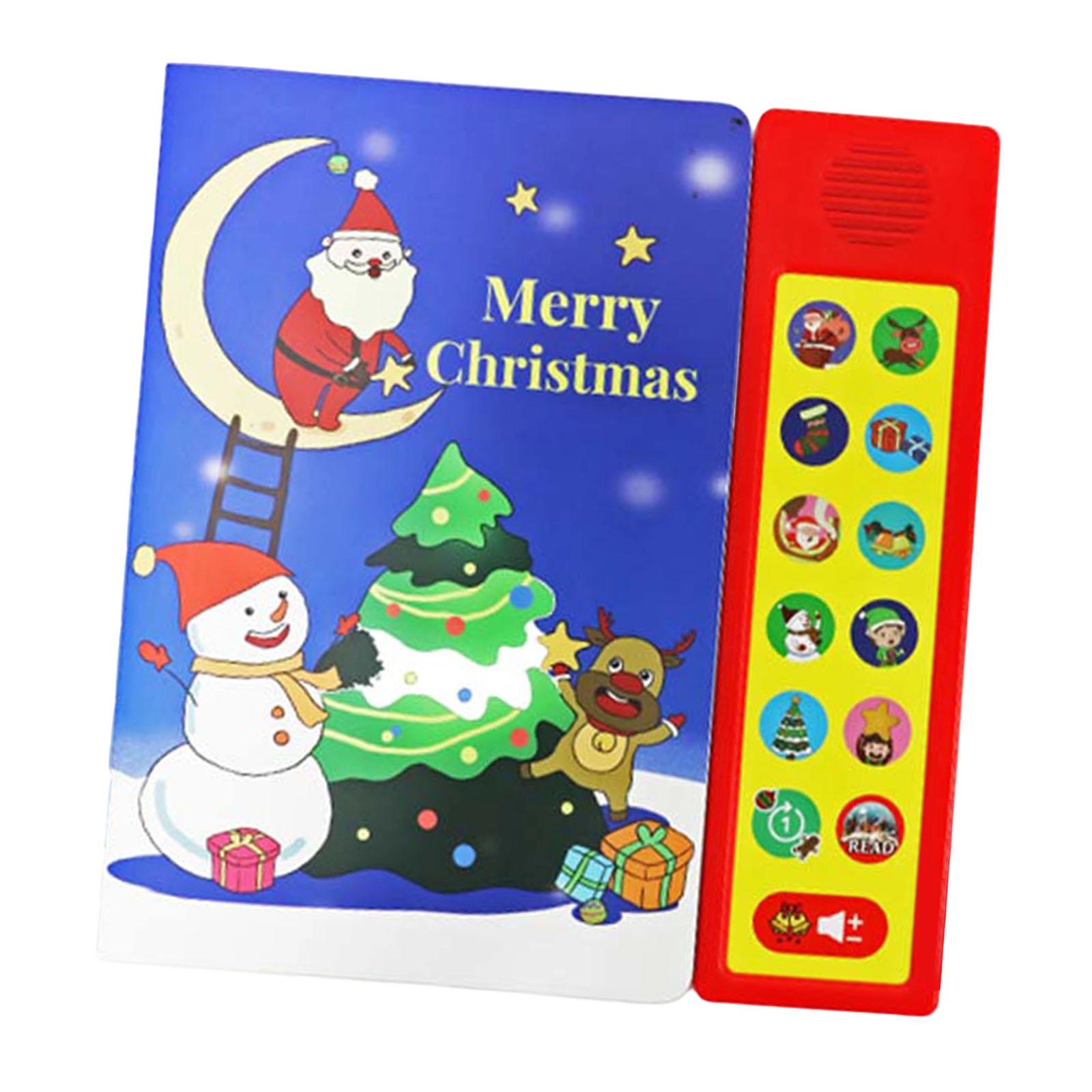 Kids Education Rhymes - Kerst Kinderliedjes Muziekboek Geluidsboek Educatief Speelgoed