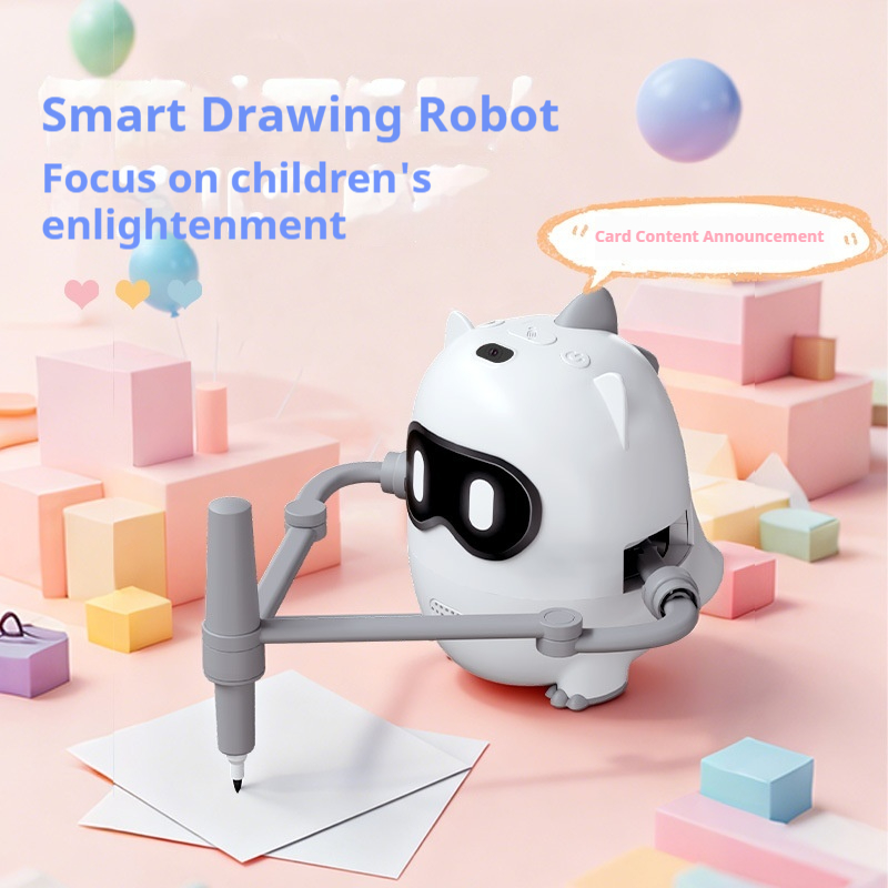 Kids Educational Gadget - Generieke slimme dinosaurus-tekenrobot Intelligent speelgoed voor