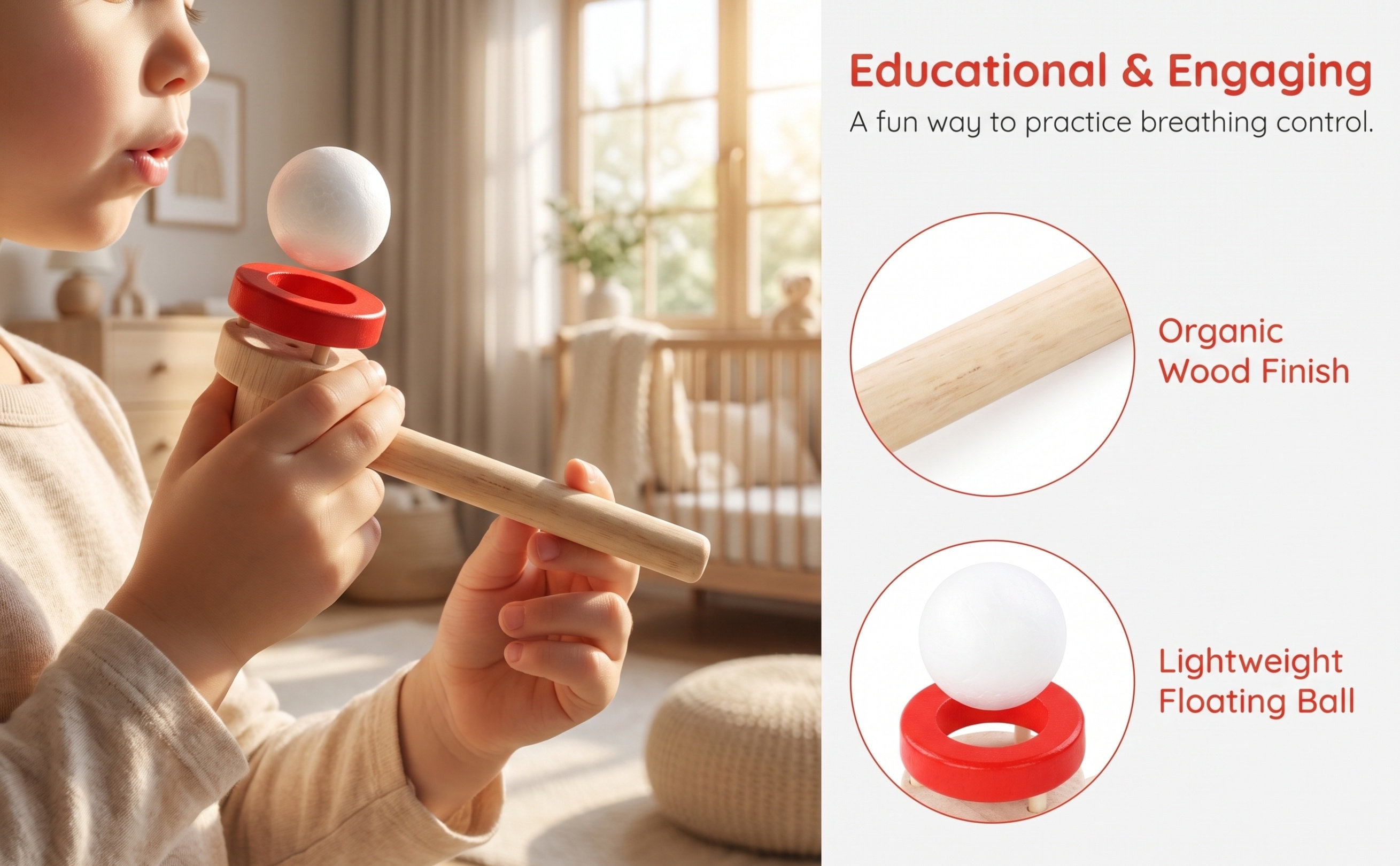 Kids Outdoor Education - 2 stuks blaasballen voor kinderen, educatief