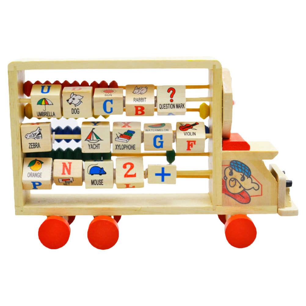 Houten standaard voor een reke - Kids Education Calculator recensie en prijs