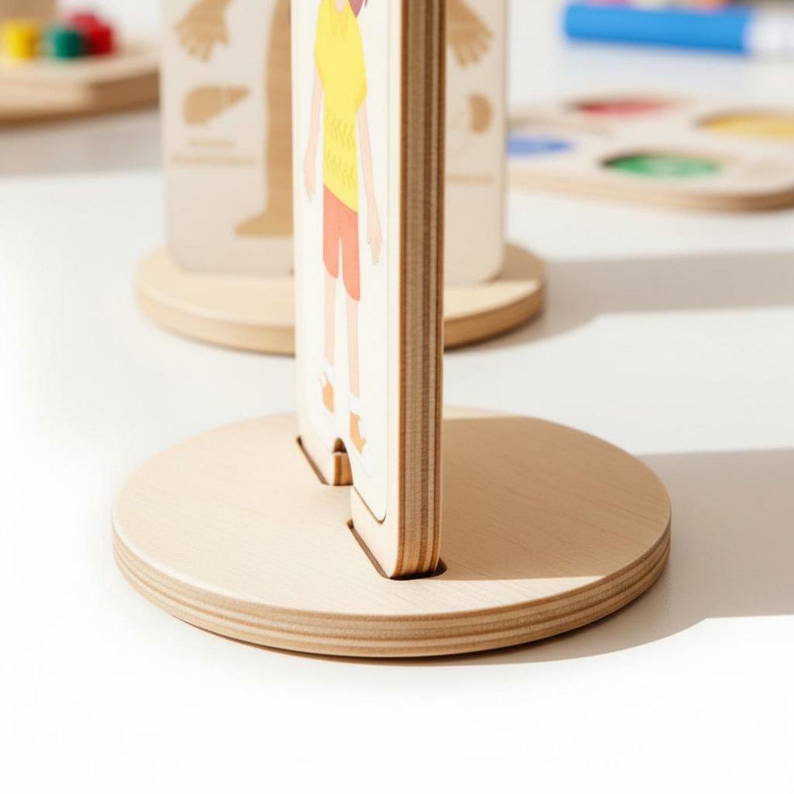 Educatieve houten puzzel voor  - Human Body Puzzle recensie en prijs