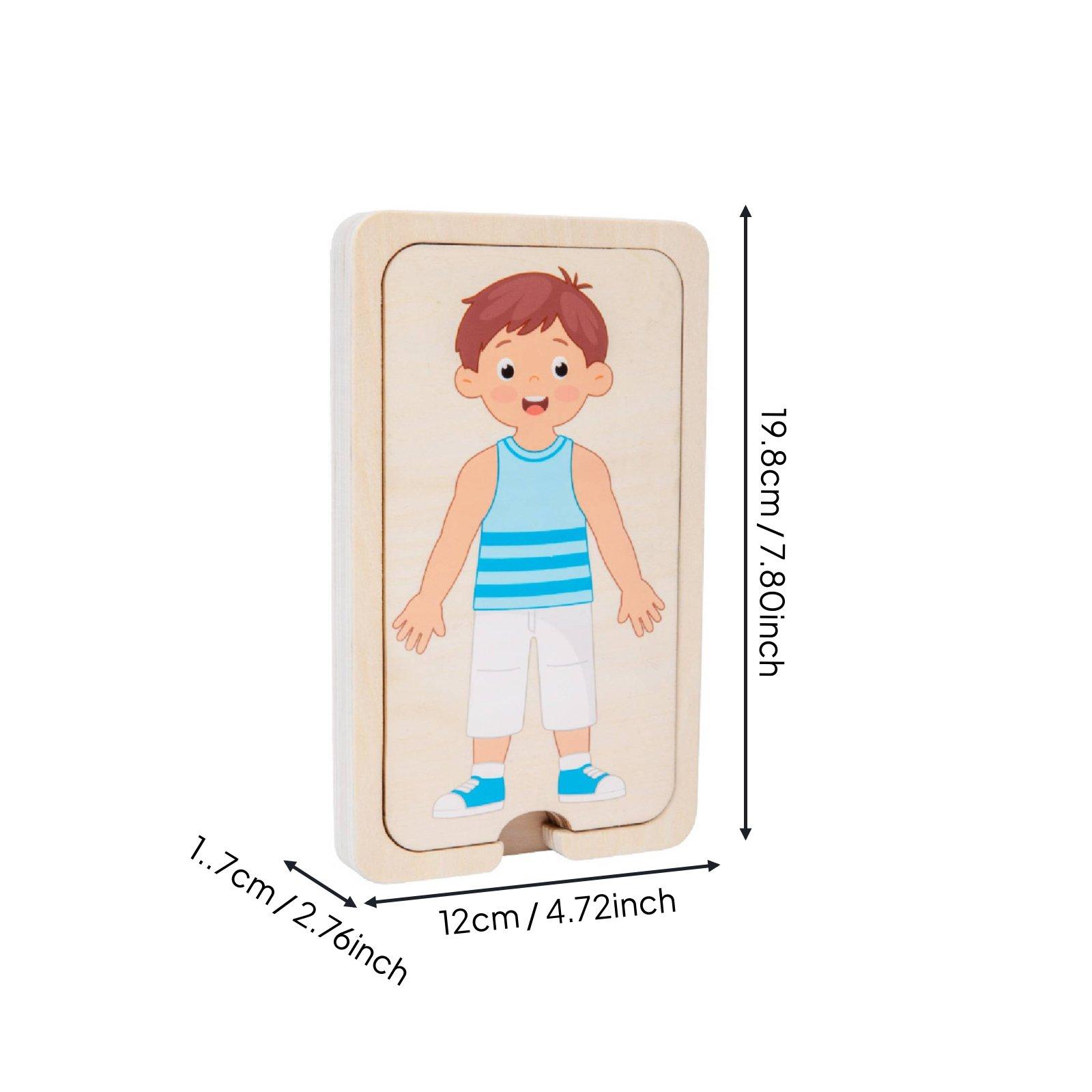 Educatieve houten puzzel voor  - Human Body Puzzle recensie en prijs