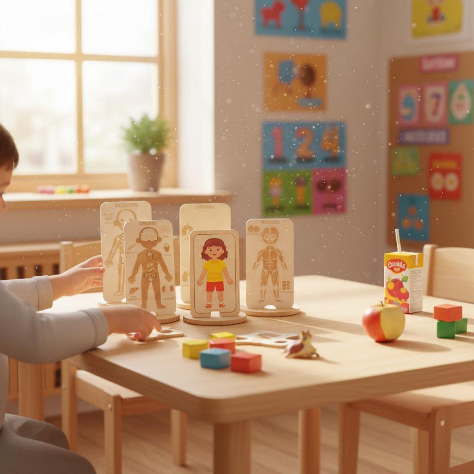 Educatieve houten puzzel voor  - Human Body Puzzle recensie en prijs