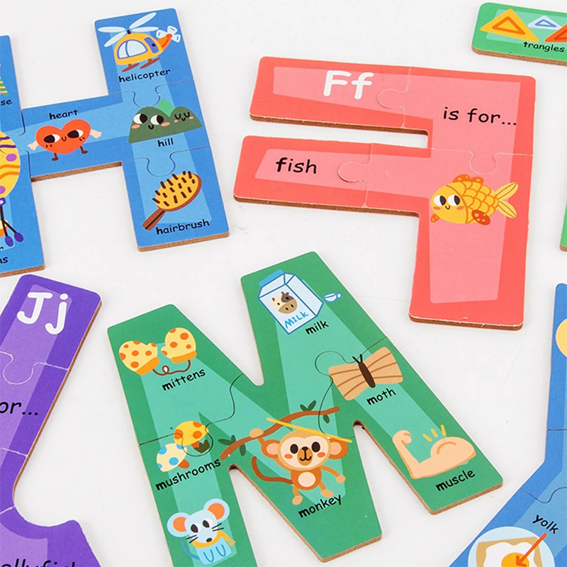 Montessori Houten Alfabet Puzz - Human Body Puzzle recensie en prijs