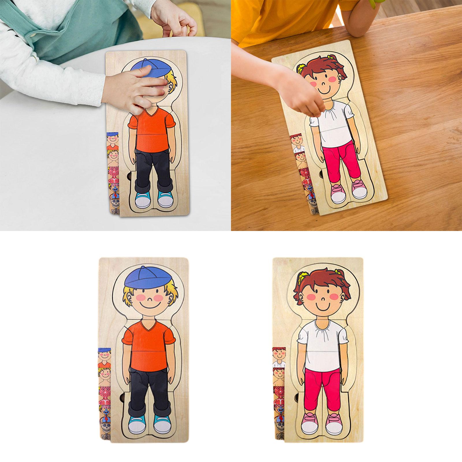 Houten Menselijk Lichaam Puzze - Human Body Puzzle recensie en prijs