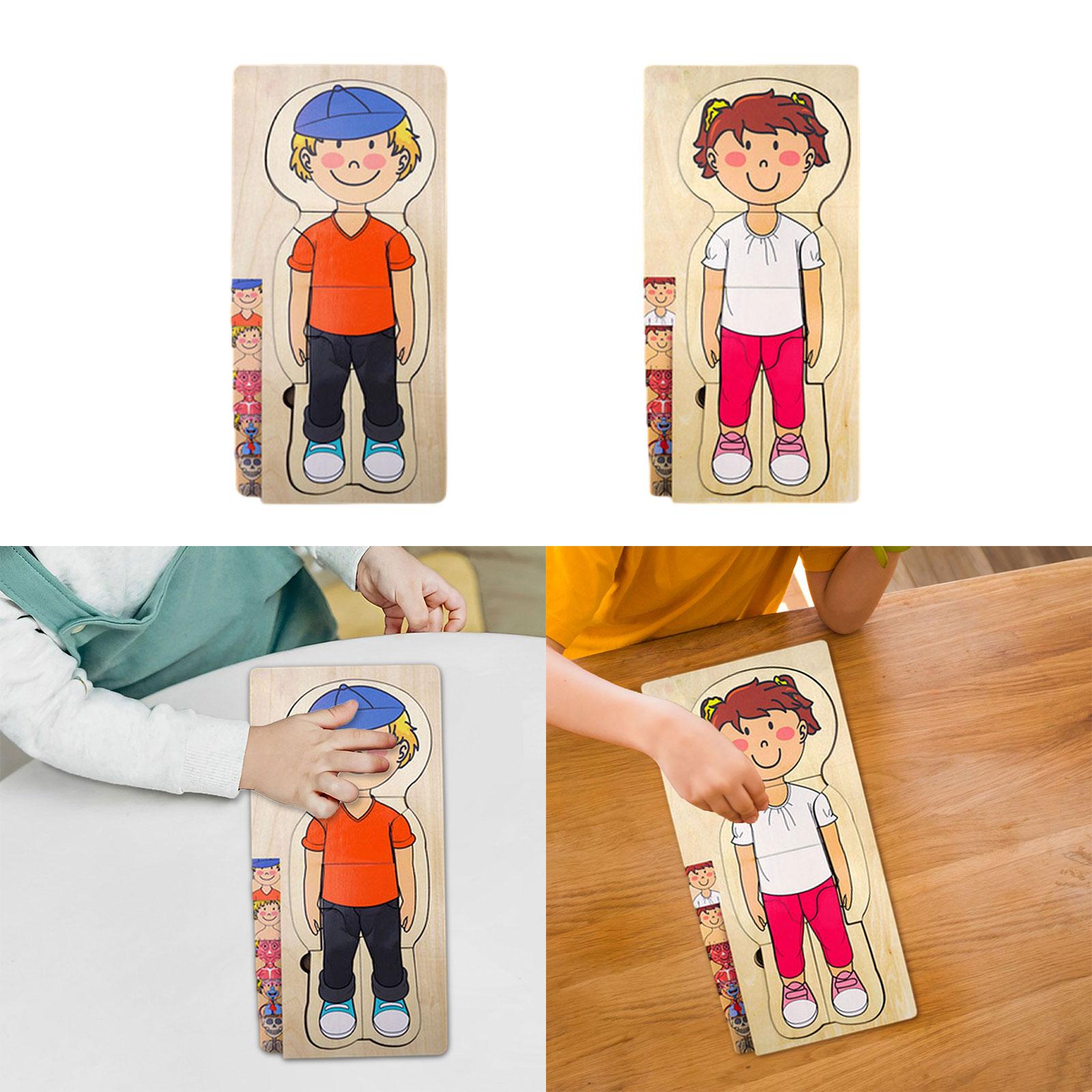 Houten Menselijk Lichaam Puzze - Human Body Puzzle recensie en prijs