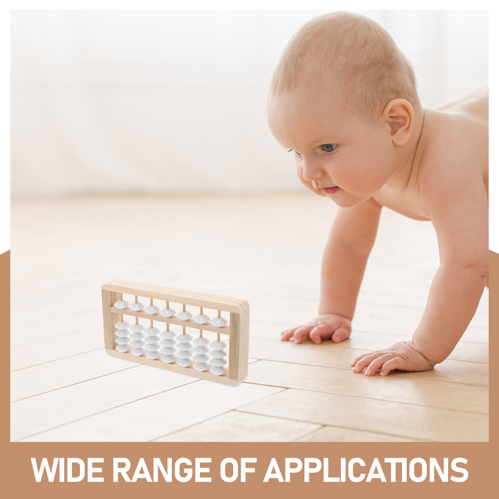 Mini houten rekenbord, Montess - Kids Education Nursery recensie en prijs