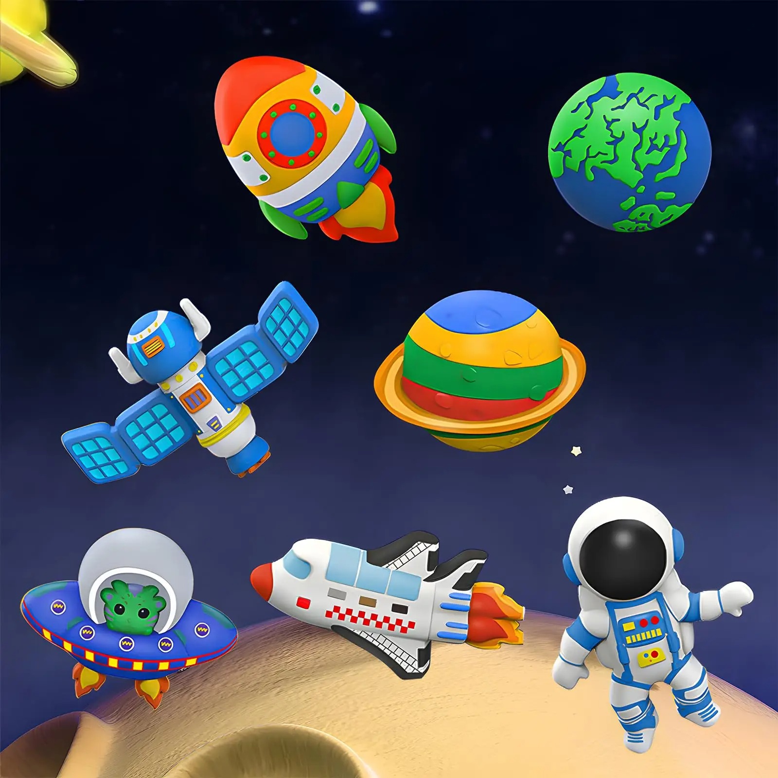 Space DIY Gipsset voor kindere - Kids Education Material recensie en prijs