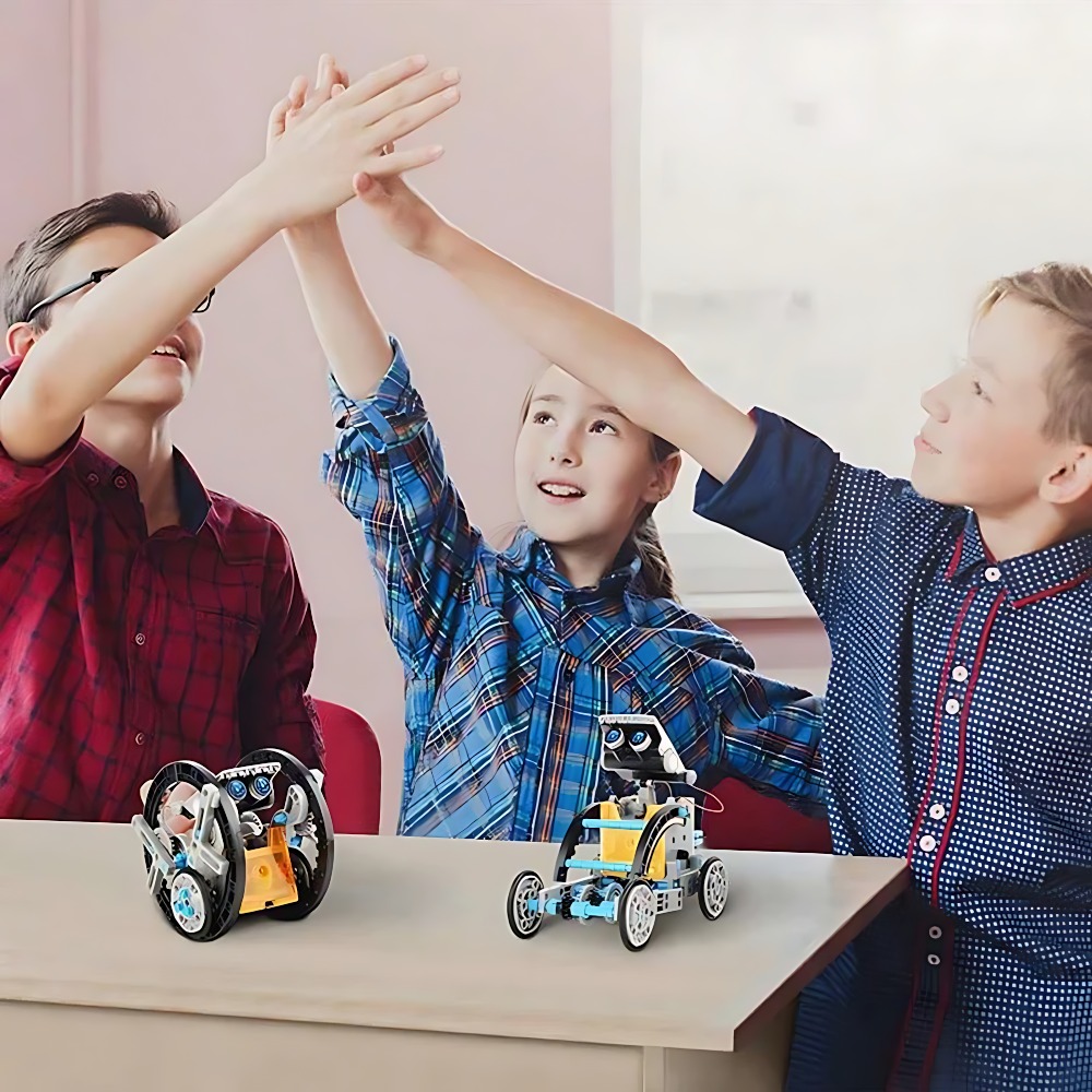 Zonne-robot bouwstenen 12 in 1 - Kids Education Material recensie en prijs