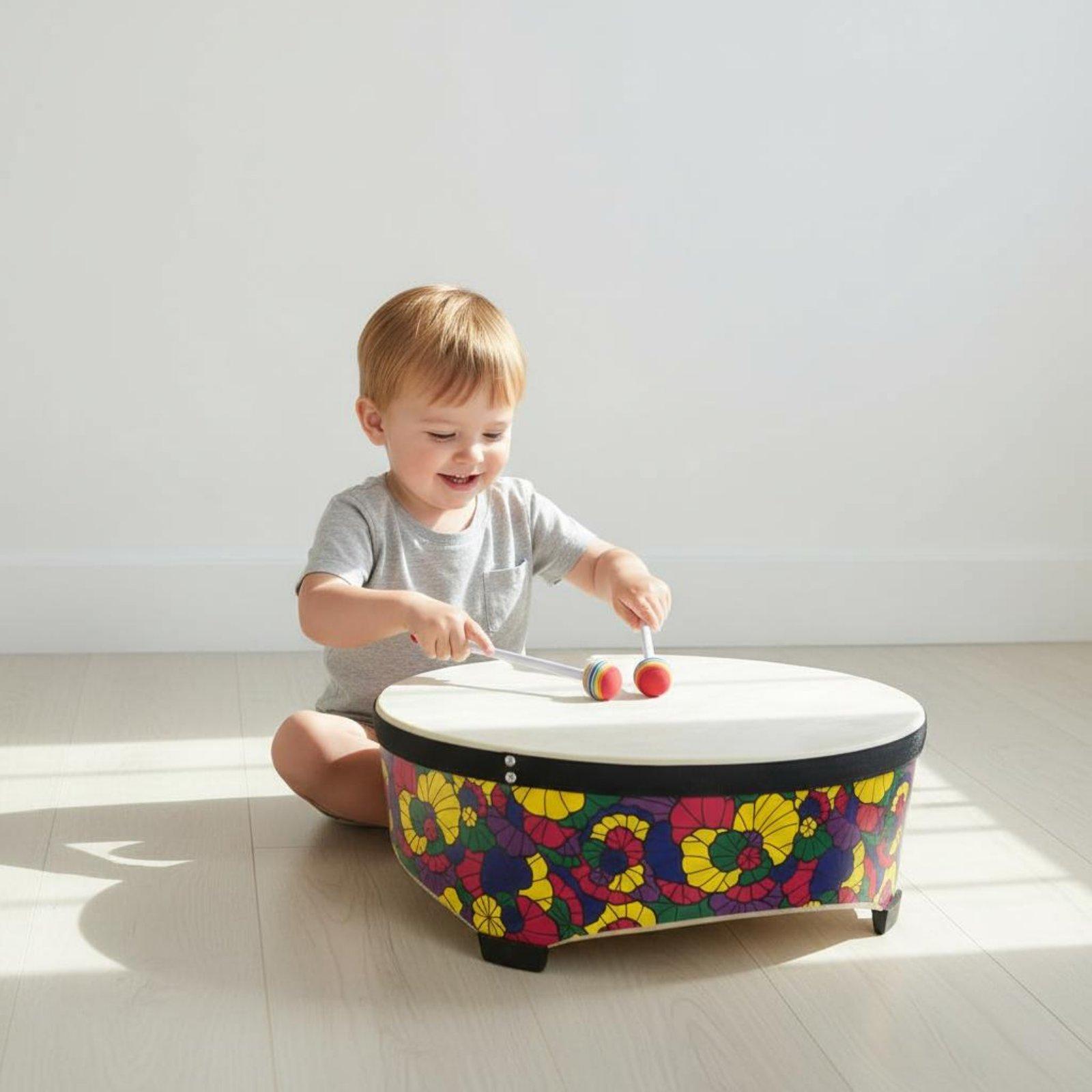 22 inch houten kindervloertrom - Kids Education Group recensie en prijs