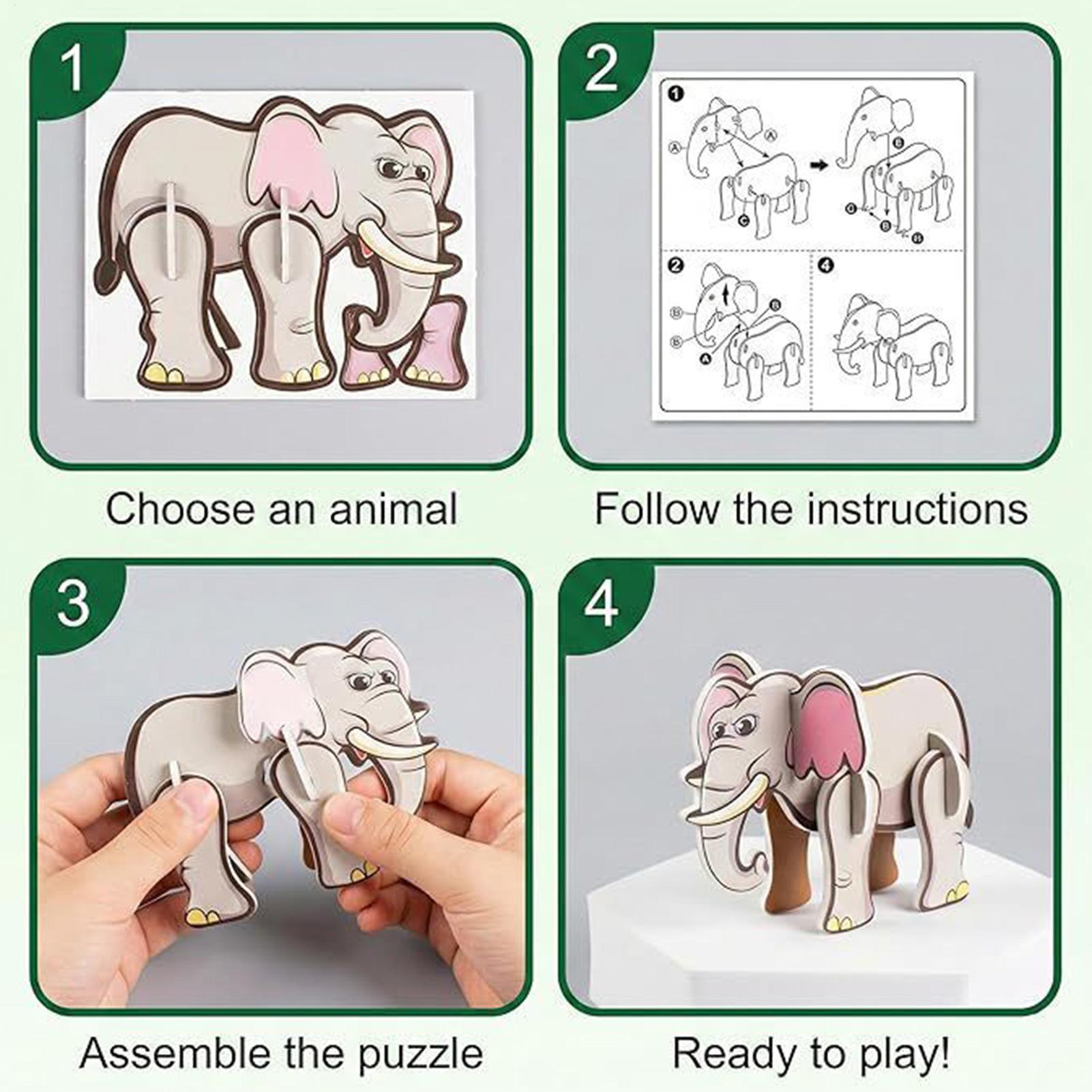 3D Cartoon Puzzels Voor Kinder - Educational Cartoon For Kids recensie en prijs
