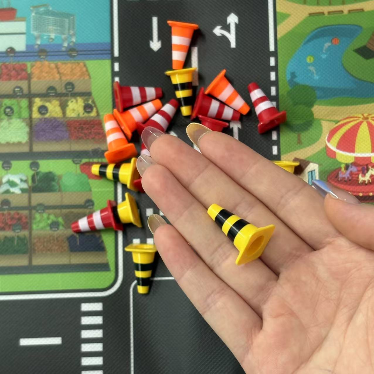 Miniatuur verkeersborden en we - Kids Educational Gadget recensie en prijs