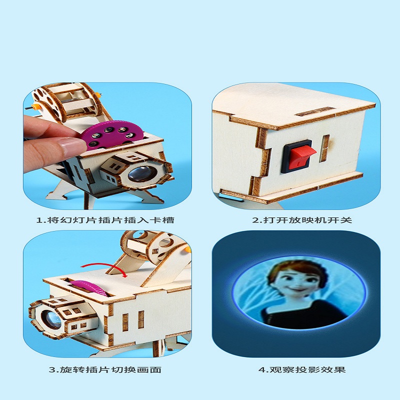 DIY Houten Wetenschapsproject  - Drawing Projector Kids recensie en prijs