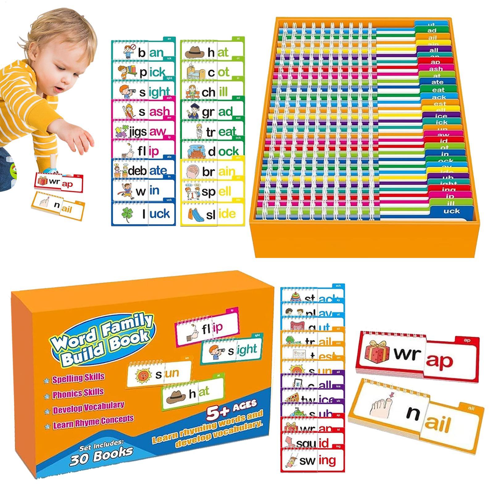 Lees- en rijm-flipbooks Woorde - Kids Education Rhymes recensie en prijs