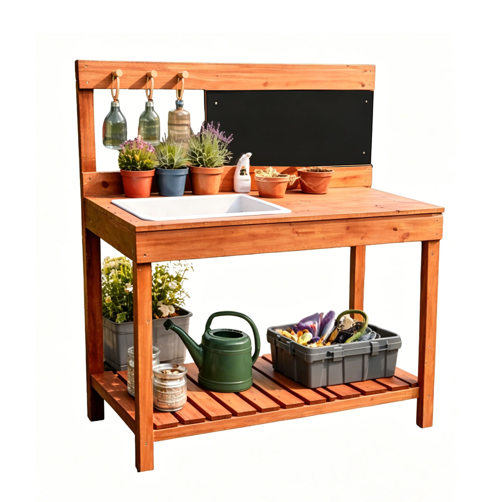 Houten plantentafels voor kind - Kids Outdoor Education recensie en prijs