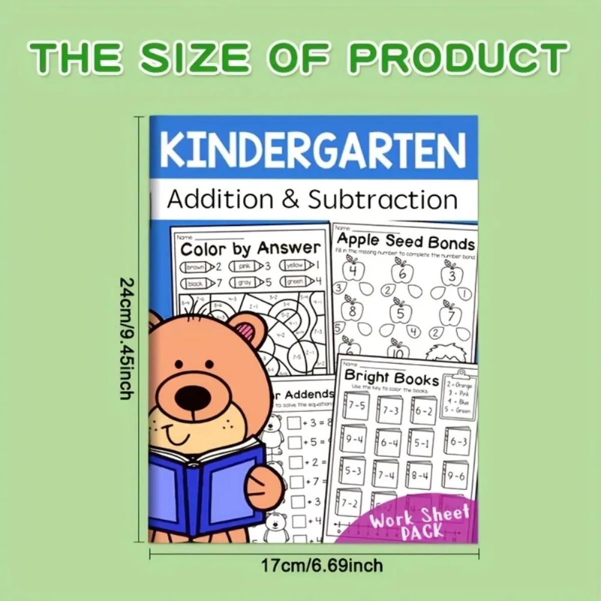 Optel- en aftrekbewerkingen we - Kids Education Worksheet recensie en prijs