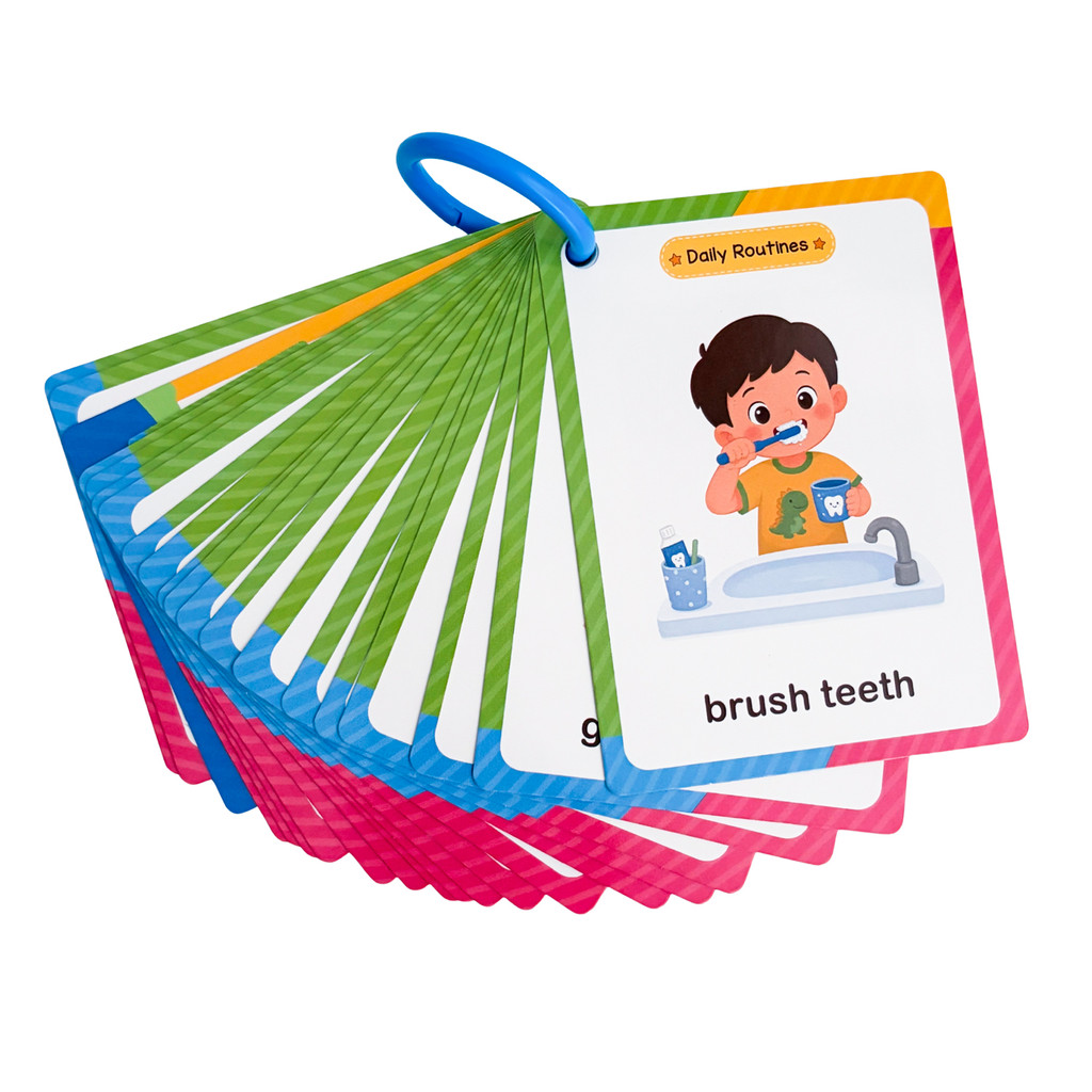38 Woorden Dagelijkse routine- - Kids Education Material recensie en prijs