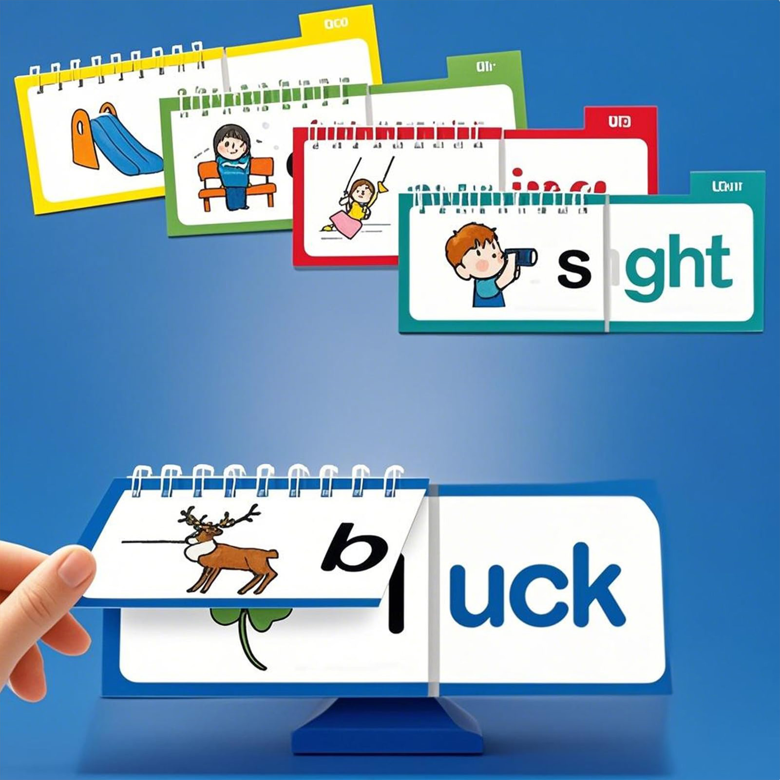 Gelamineerde Phonics Flashcard - Kids Education Rhymes recensie en prijs
