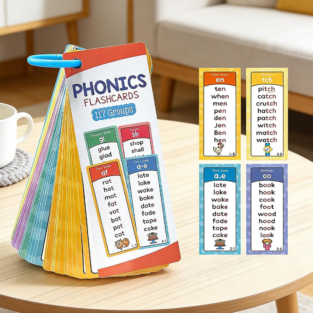 117 Groepen Phonics Flashcards - Kids Education Group recensie en prijs