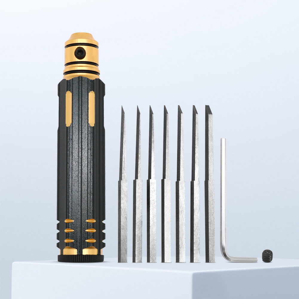 Prime Model Scriber met mesje, - Tamiya Model Paint Set recensie en prijs