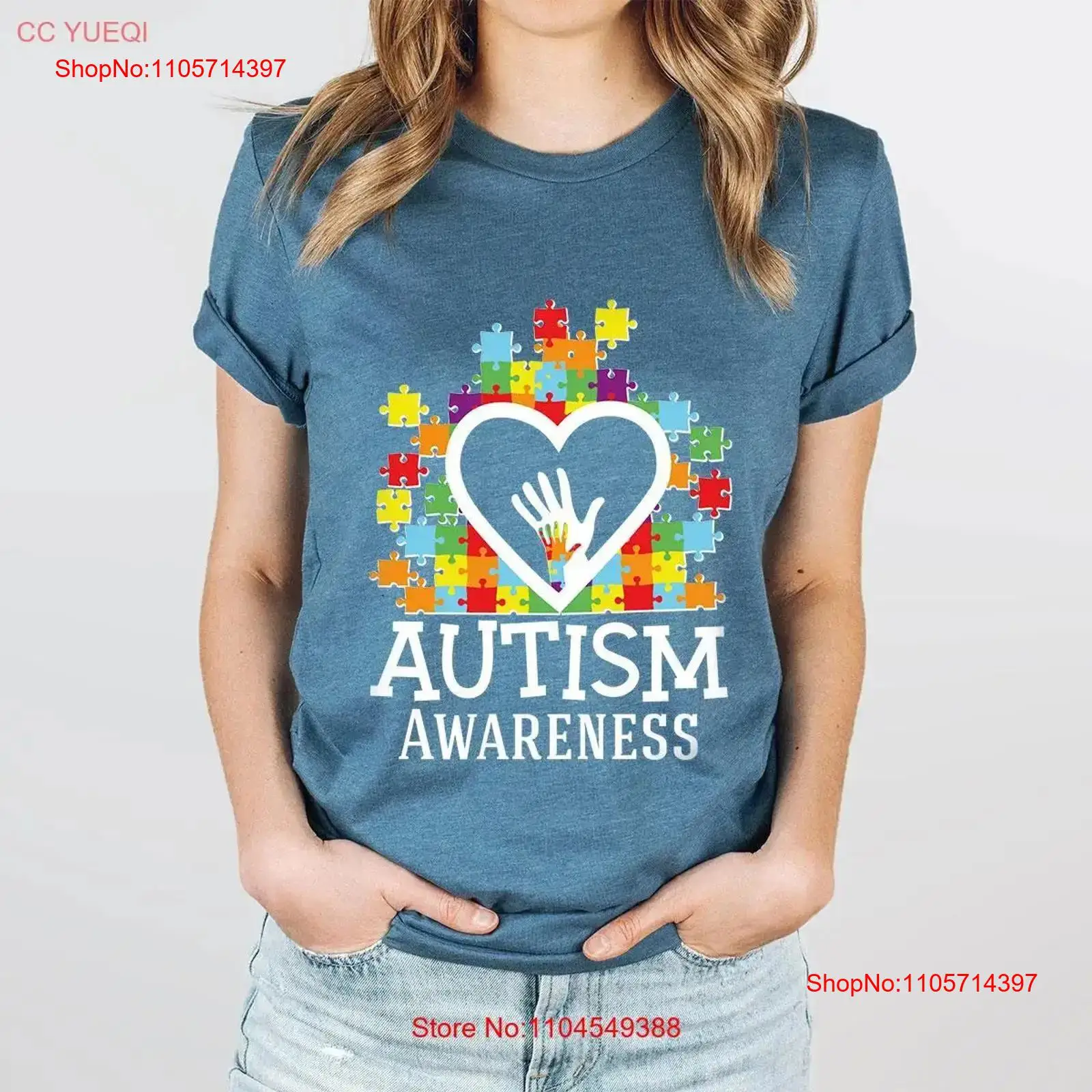 Autisme bewustzijn T-shirt Har - Kids Education Group recensie en prijs