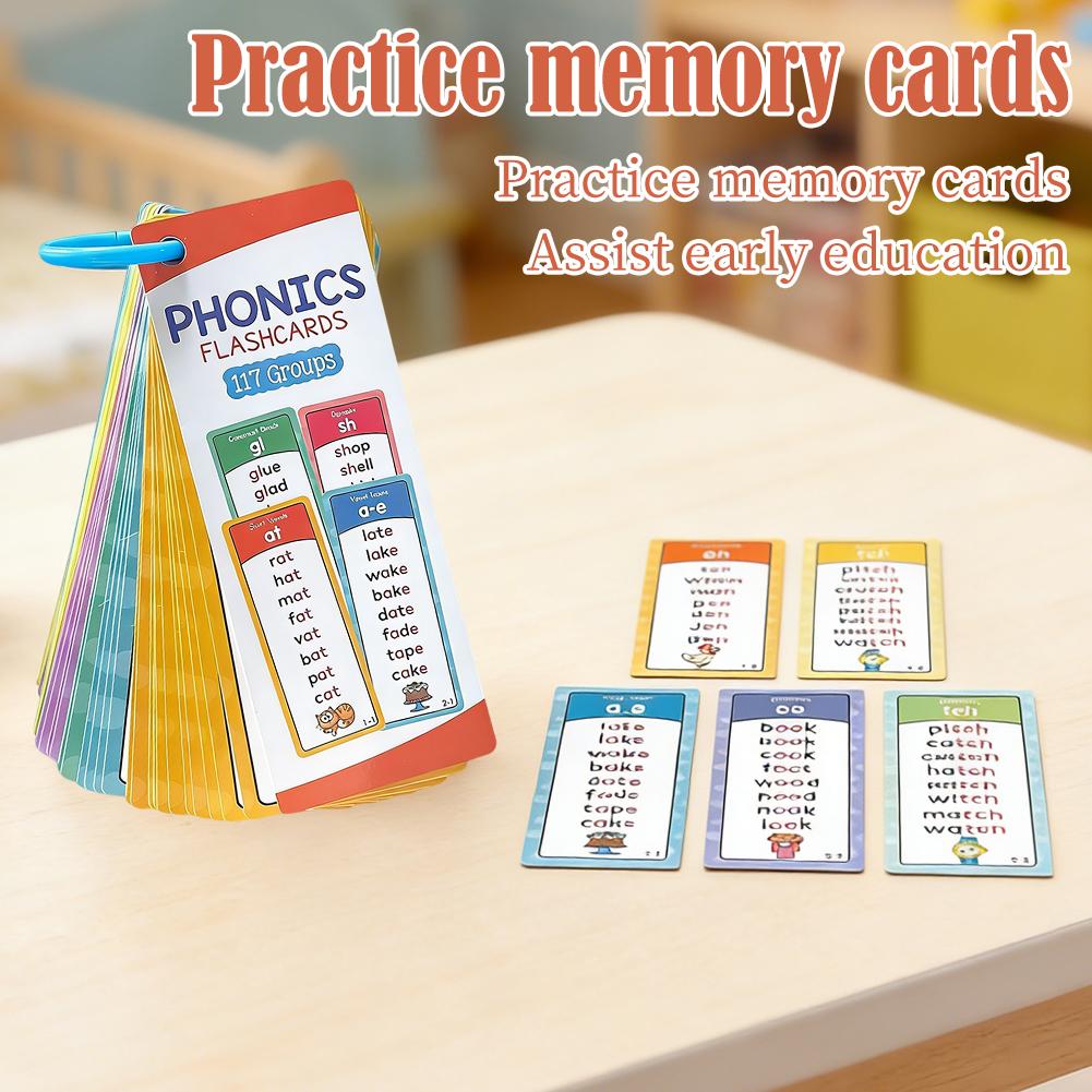 Phonics Flashcards Set, 60 stu - Kids Education Group recensie en prijs