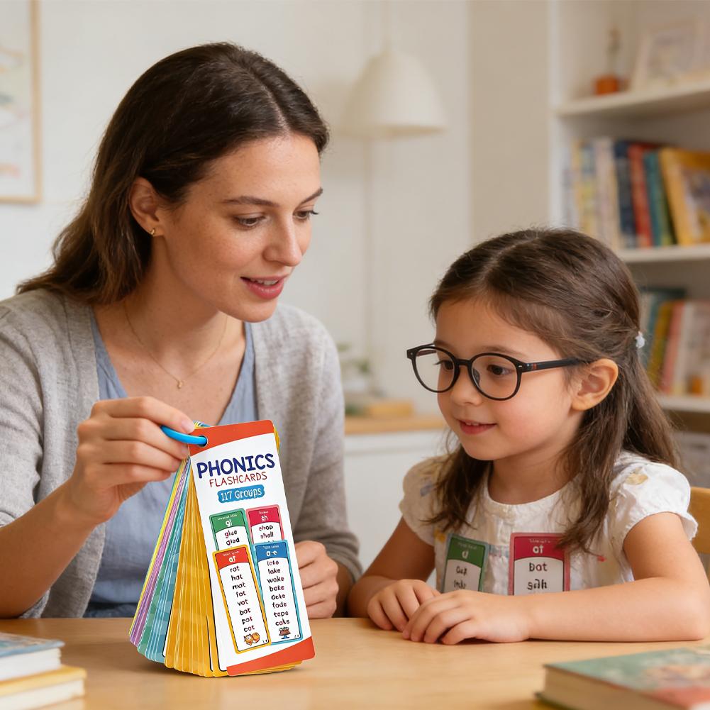 Phonics Flashcards Set, 60 stu - Kids Education Group recensie en prijs