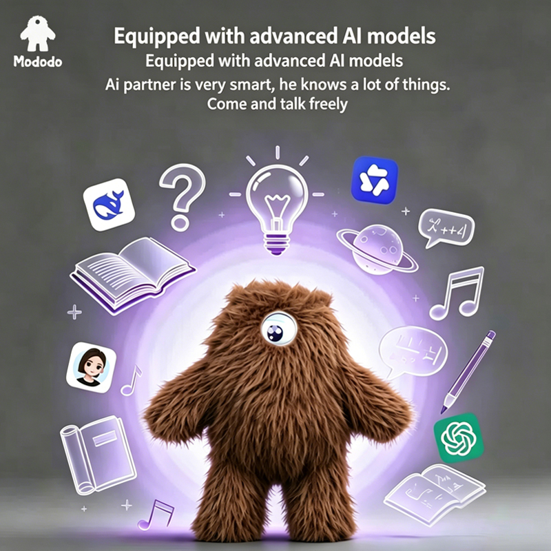 Langharige Bigfoot Monster AI  - Kids Education Rhymes recensie en prijs