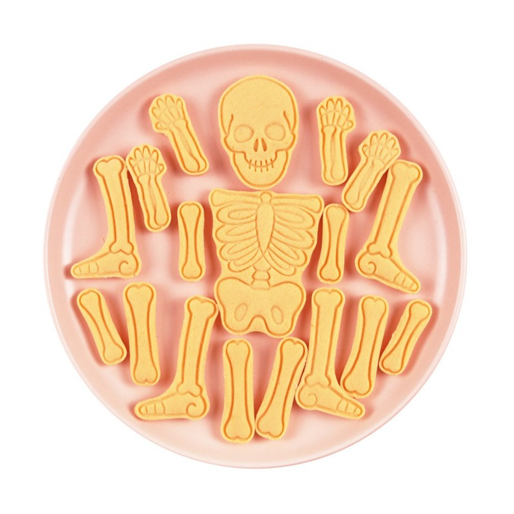 Halloween puzzel fondant koekj - Human Body Puzzle recensie en prijs